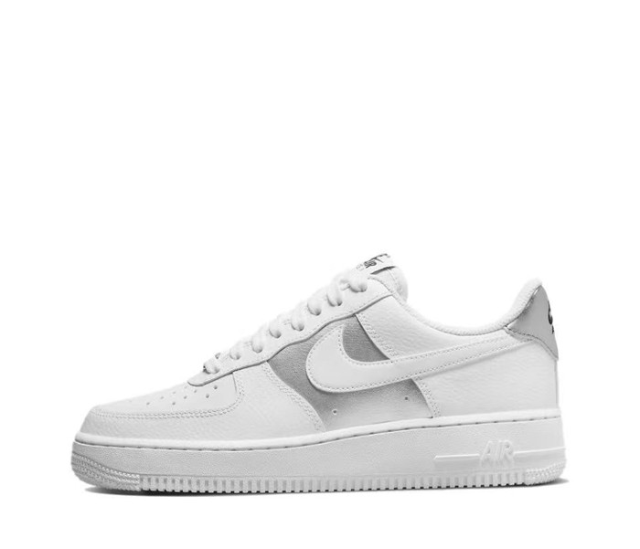 Men's Air Force 1 Low White/Grey Shoes 0267